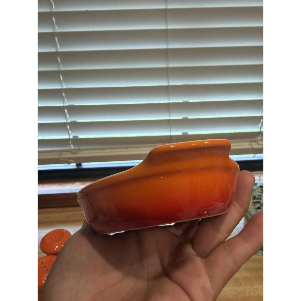 Le Creuset Baking Casserole Dish Au Gratin Classic Oval Orange - Picture 3 of 7